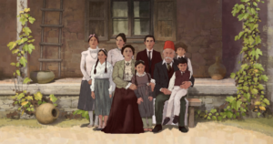 Animated image of an Armenian family just before the WWI-era genocide.